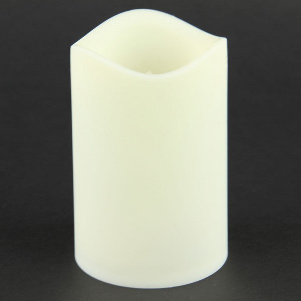 3"X4"MELTED EDGE LED CANDLE