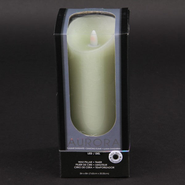 8"LED PILLAR CANDLE