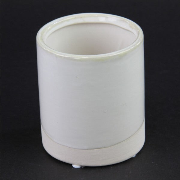 4"ESSENTIAL VASE MILK WHITE