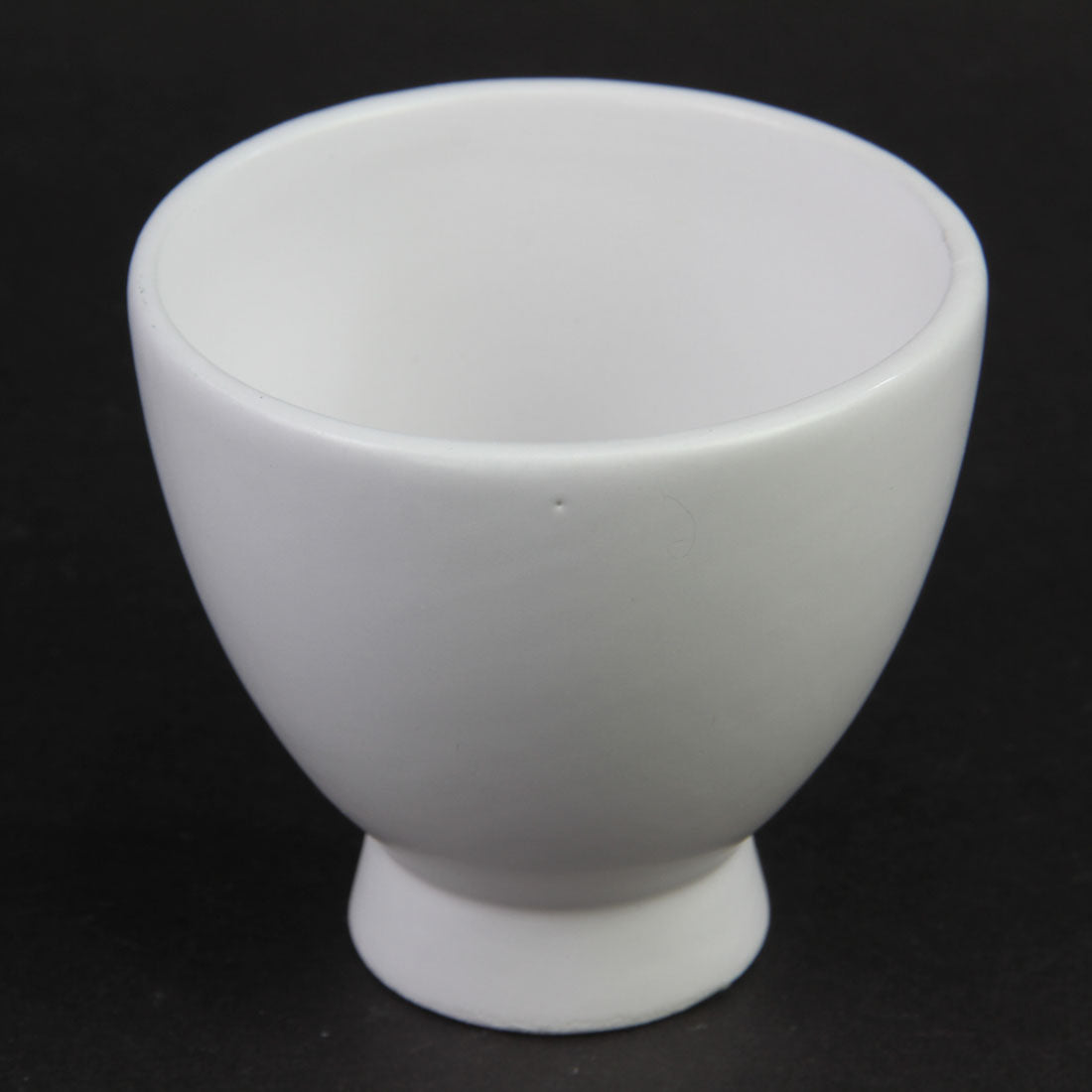 4" DAHLIA FOOTED BOWL WHITE