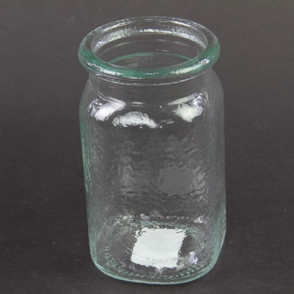 6.5"HAMMERED JAR CRYSTAL