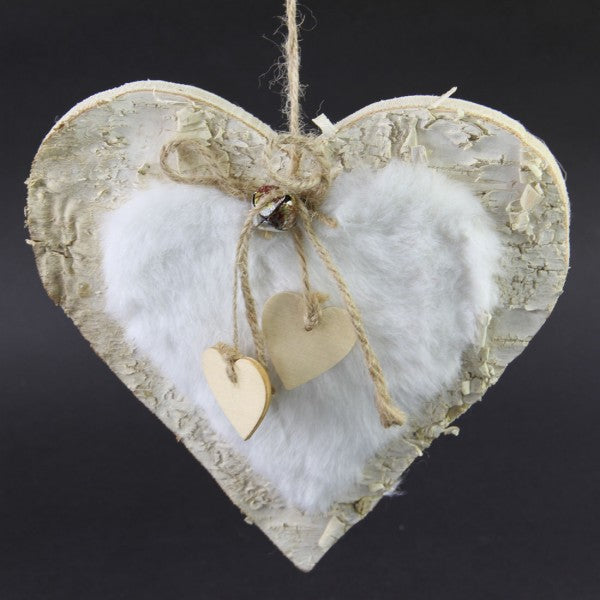 8.7"HEART ORNA