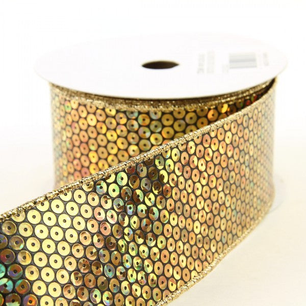 2.5"X10YD HOLIDAY HOLOGRAM