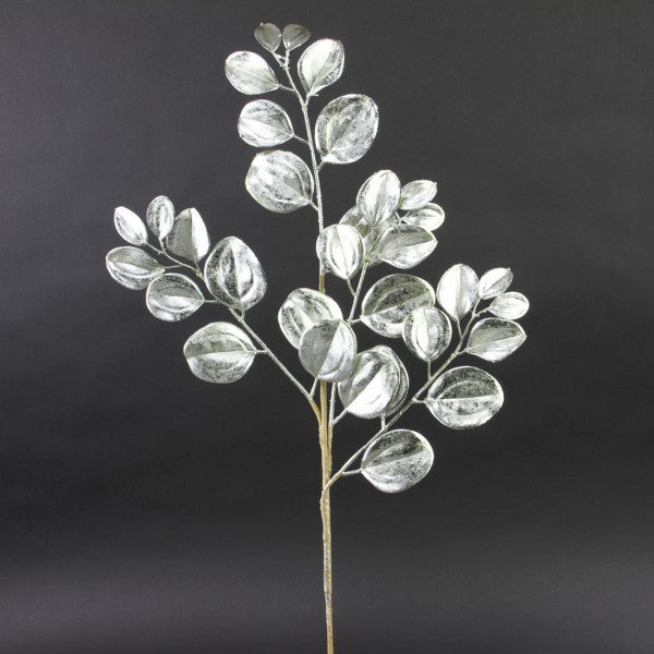 29"METALLIC PADDLE LEAF SPRAY
