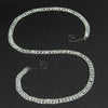 36"CRYSTAL CHAIN CLEAR