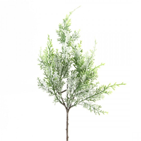 16"SNOWY CEDAR PICK