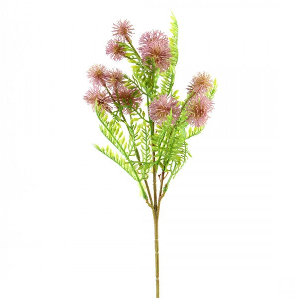 19"GLOBE FLOWER SPRAY PURPLE