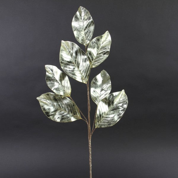 29"MTLC MAGNOLIA LEAF SPRAY
