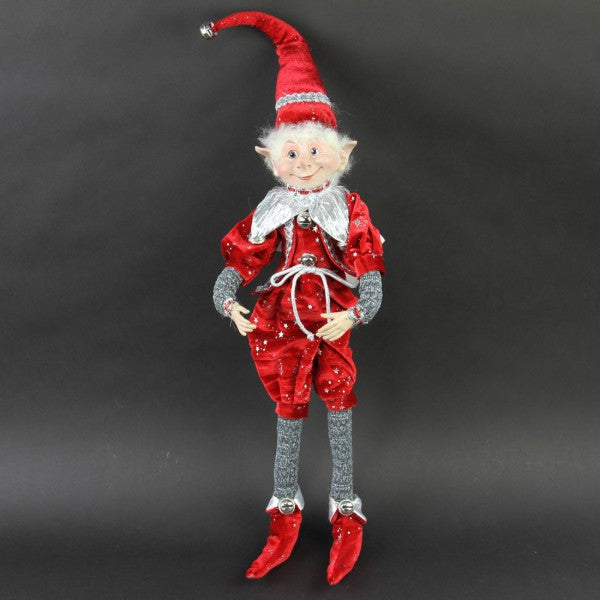 20"SILVER STARDUST ELF