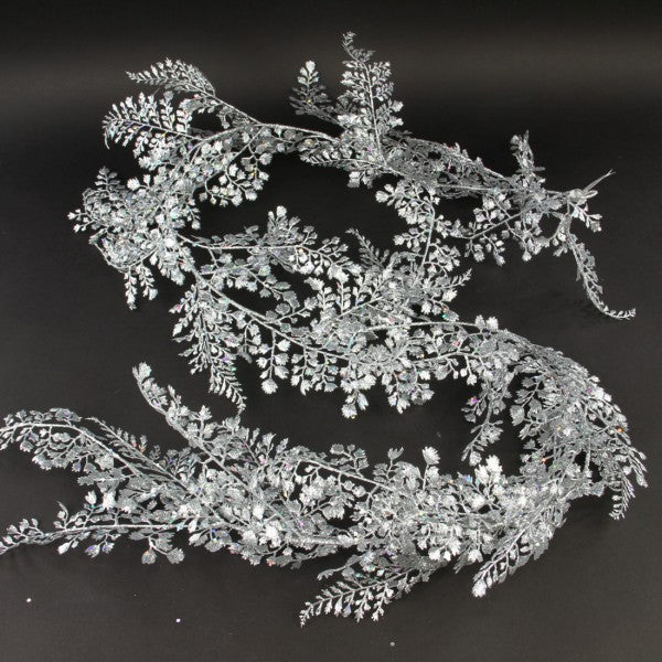 6"LSR GLT.MAIDENHAIR GARLAND