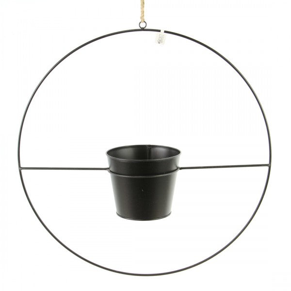20"LG.HANGING METAL BUCKET