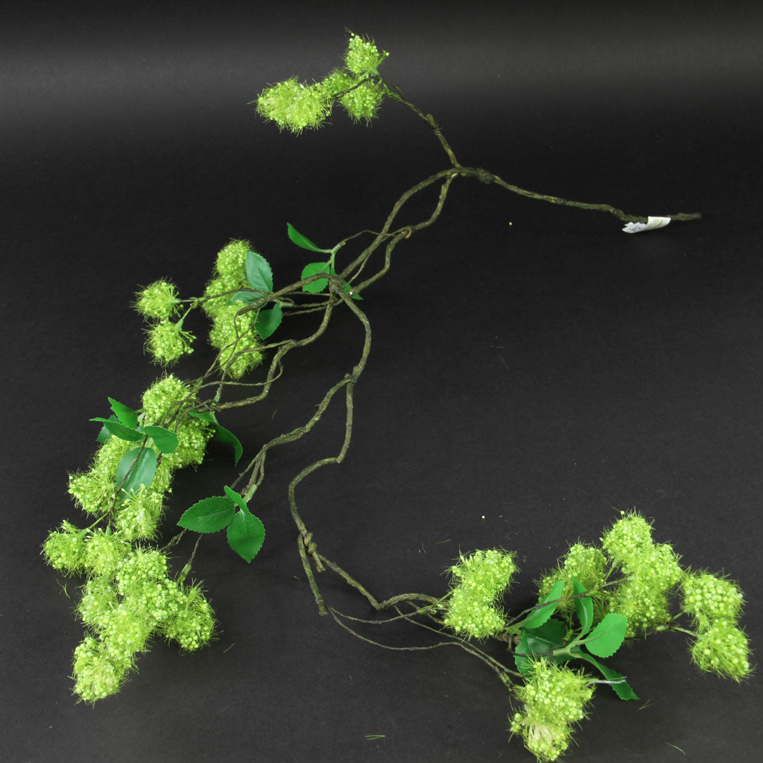 33"PUFF BLOSSOM VINE GREEN