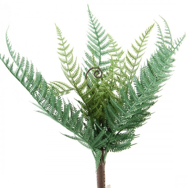 12.5"UV/FR FOREST FERN BUSH
