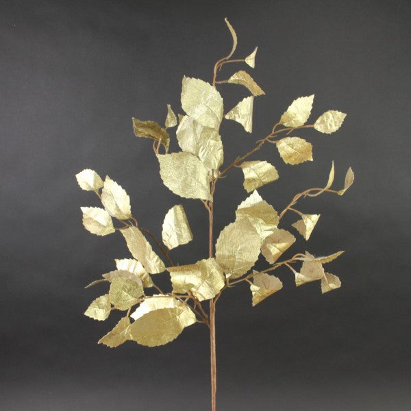 35"METALLIC BEECH LEAF SPRAY