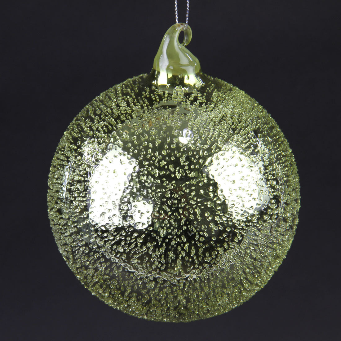 120MM GLASS BEADED BALL