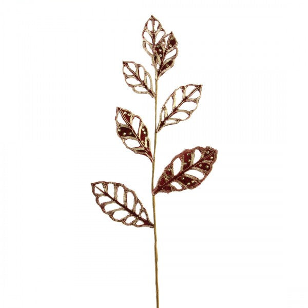 32"VLVT MAGNOLIA LEAF STEM A4