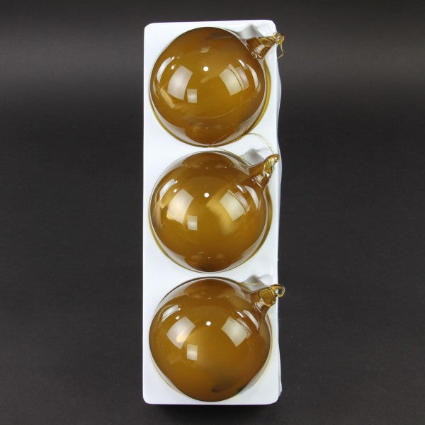 100MM METAL MARBLE GLASS BALL 3/BX