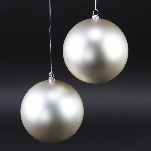 120MM MATTE SEAMLESS BALL ORNAMENTS 2 / BOX