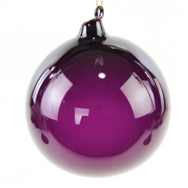 120MM BUBBLEGUM GLASS BALL