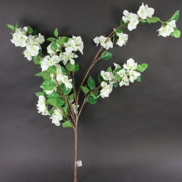 43"BOUGAINVILLEA BUSH WHITE