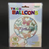 18"HAPPY BIRTHDAY MYLAR 5/PKG