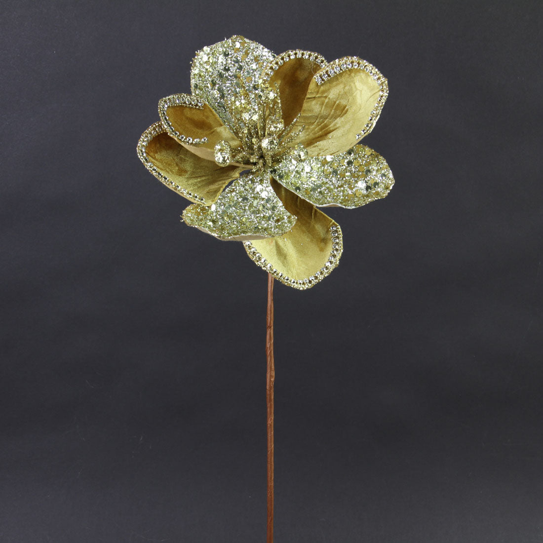 22"MAGNOLIA SPRAY GOLD