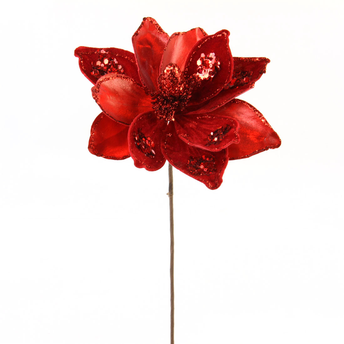 18"MAGNOLIA SPRAY RED