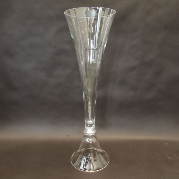 11"X40"CLARINET VASE CLEAR
