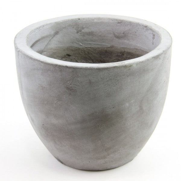 7.8"X7"NEWPORT POT GREY