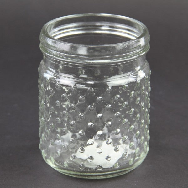 4"X5"HOBNAIL JAR CLEAR