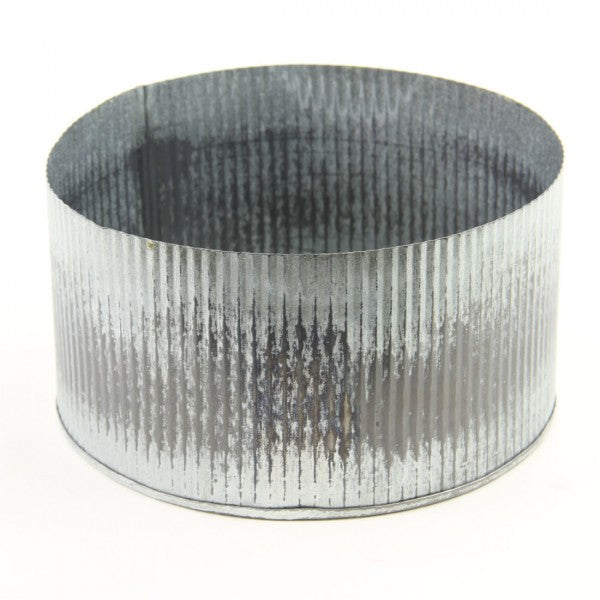 7.5"X4" NORAH BOWL ZINC