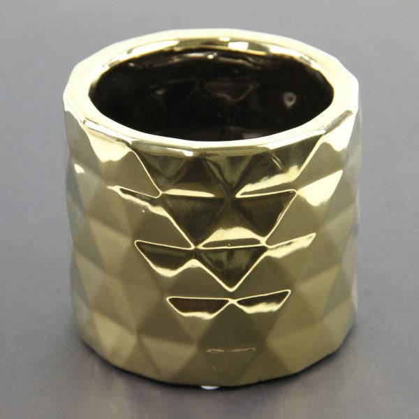 4.75"X4" ARCHITECT POT GOLD