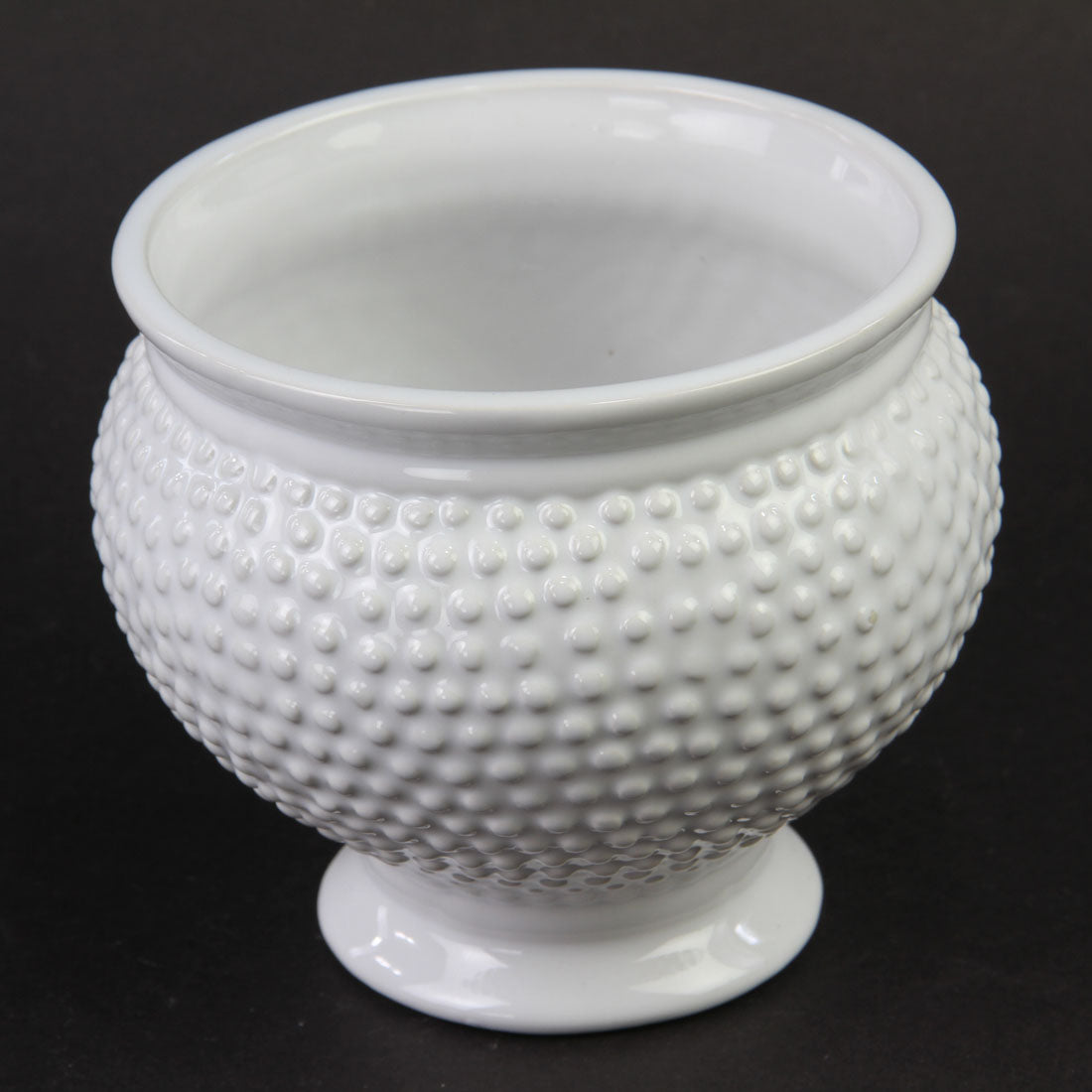 5.5"X5"SPOTTI POT WHITE