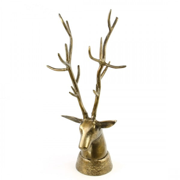 10.5"X7.5"X24.5" DEER HEAD