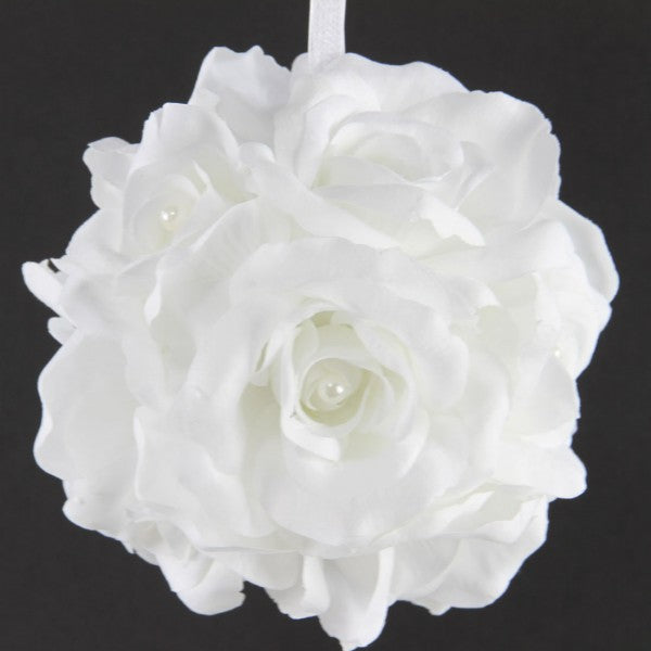 CABG.ROSE BALL W/PEARLS A4
