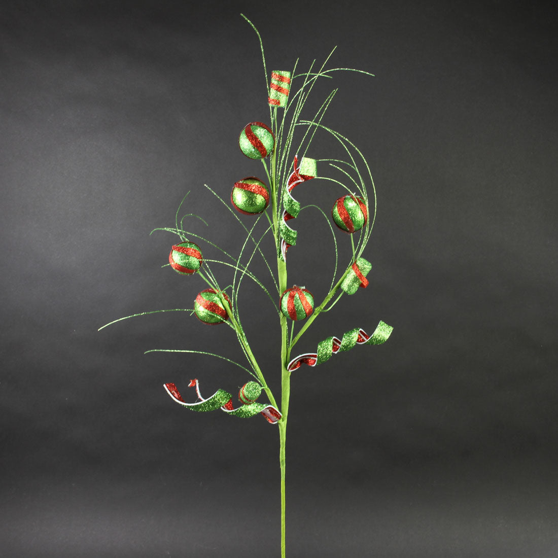 GLT.BALL CANDY CURLY RED/GRN
