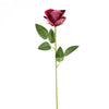 20"VLVT OPEN ROSE STEM