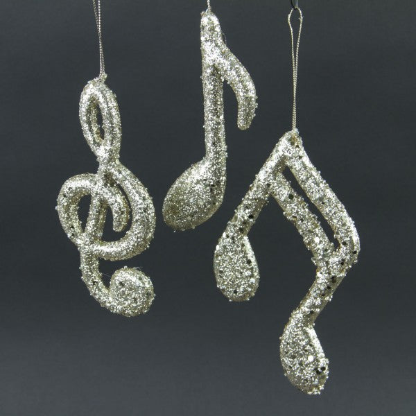 GLT/BD MUSIC ORN ASST PLATINUM