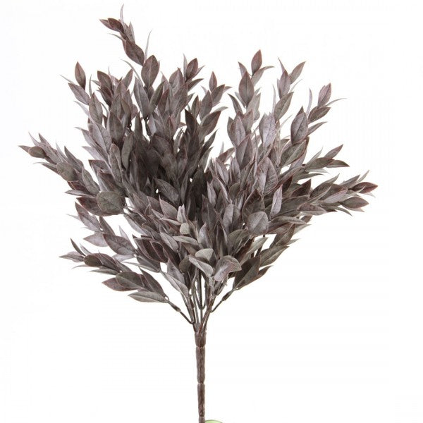 15"RUSCUS BUSH X7 BURGUNDY