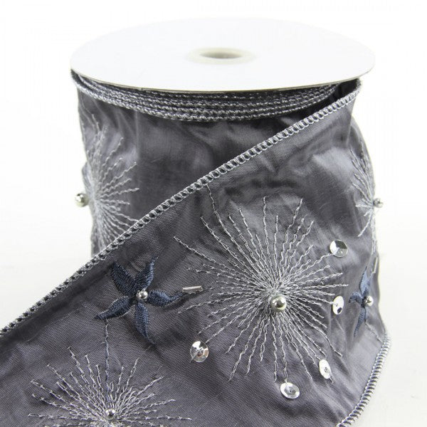 4"X10Y SILK EMB.SQ.STRBRST A4