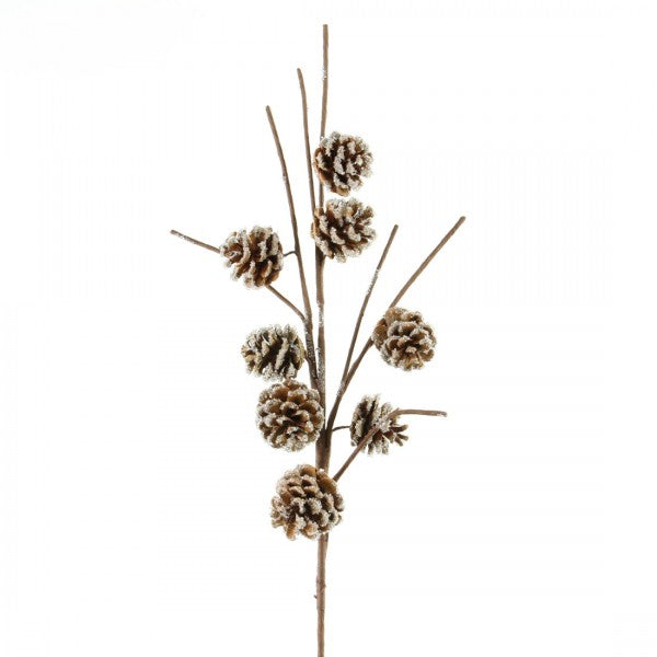 30"FRSTD PINE CONE SPRY A25