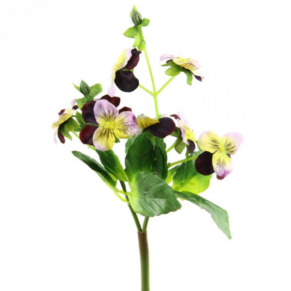 9" PANSY BUSH