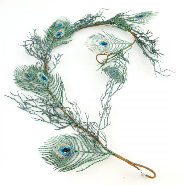 48"GLT.PEACOCK FTHR GRLND A25