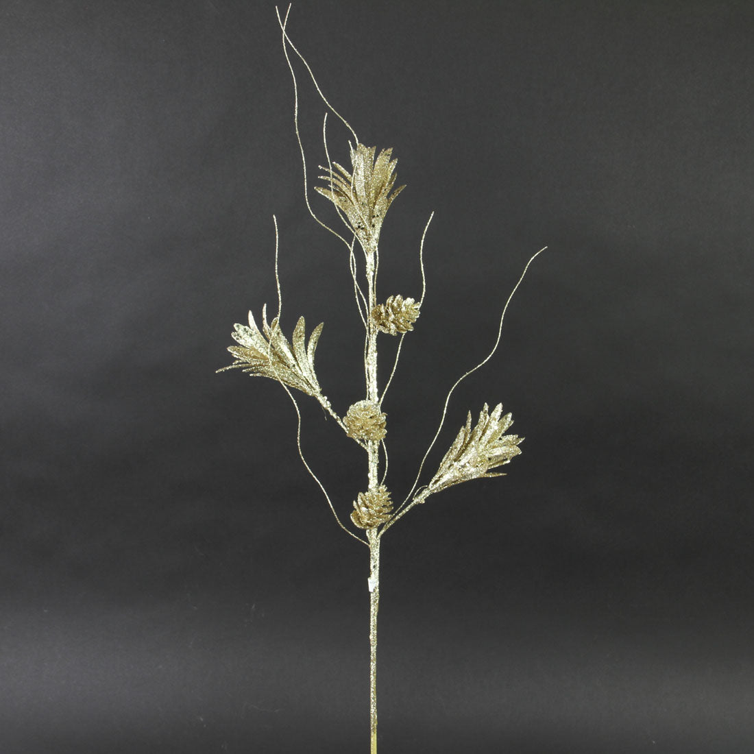 26"GL/SQ PINECN.BLOSSOM SPRY