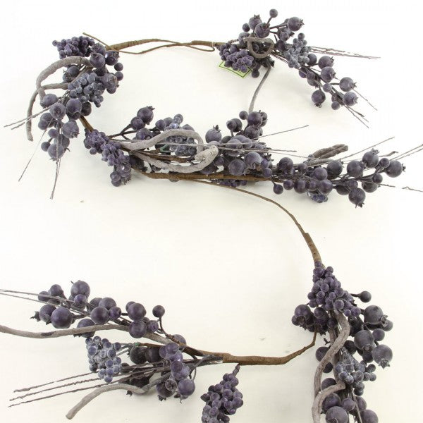 54"MIXED BLUEBERRY GARLAND