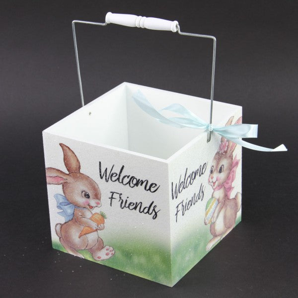 SQ.WD BUNNY BOX S2 W/HNDL M25