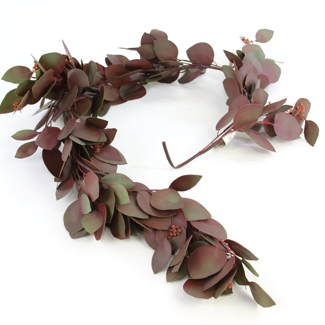 48"SEEDED OVAL EUCALY.GARLAND