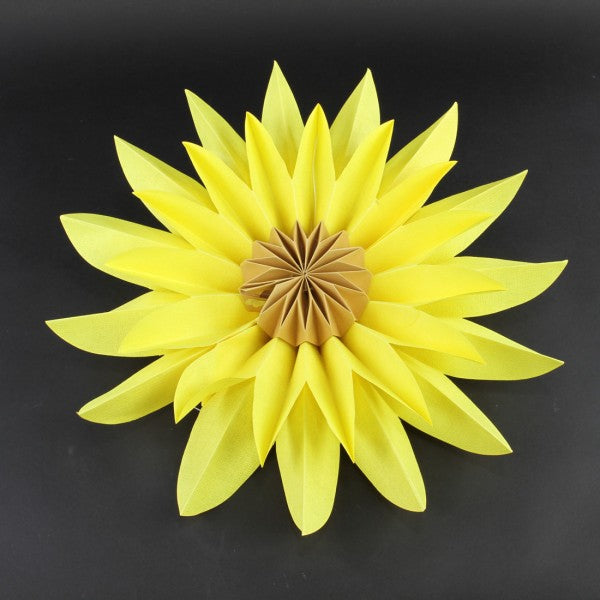 17.5"PAPER HANGING SUNFLOWER