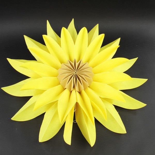 23.5"PAPER HANGING SUNFLOWER