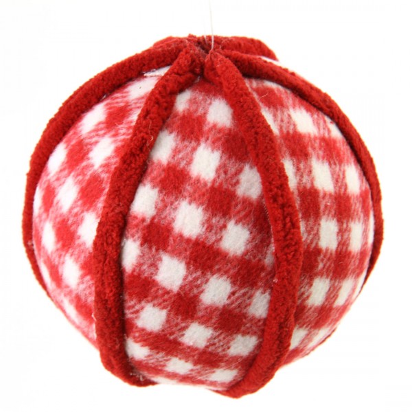 4"FAB.COUNTRY CHECK BALL A25